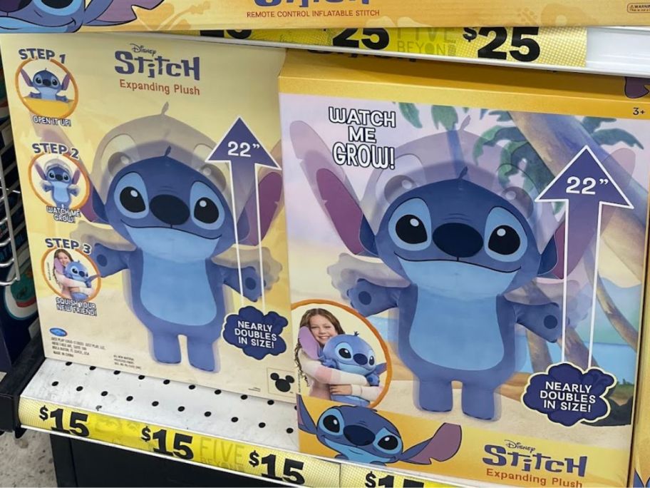 A Stitch growing Doll
