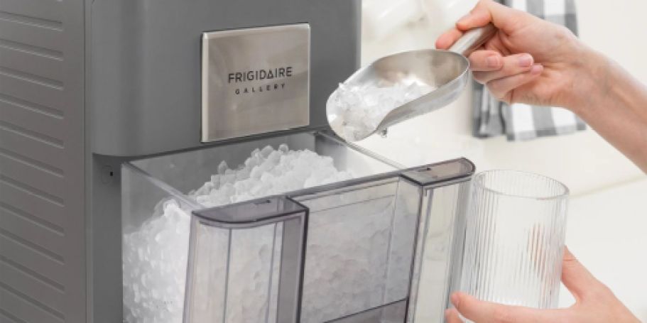 Frigidaire Countertop Ice Maker $199.99 Shipped on Costco.com – Makes 44 Pounds of Chewable Nuggets
