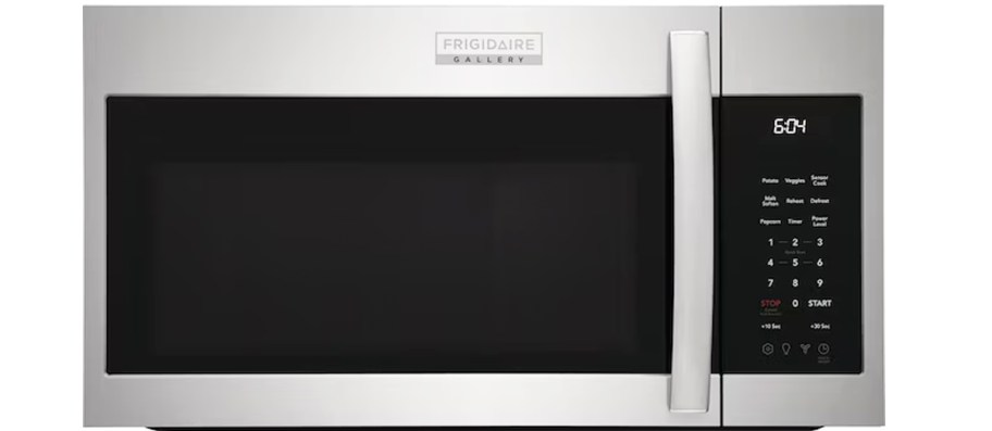 stainless steel Frigidaire microwave