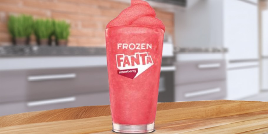 FREE Burger King Frozen Fanta Strawberry w/ $1 Purchase – Today Only!