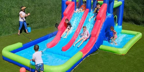 $100 Off GIANT Backyard Water Park w/ 2 Slides & 2 Splash Pools at Sam’s Club