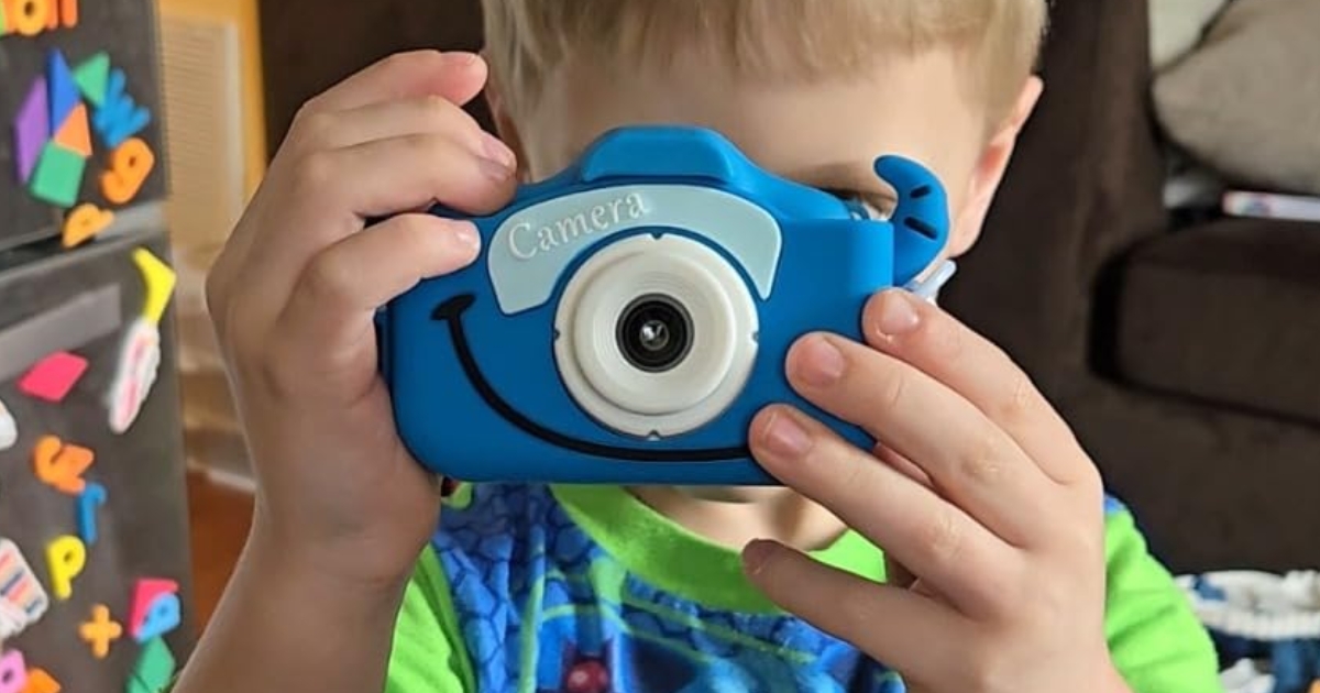 Kids Digital Camera Only $10.49 on Amazon (Reg. $30) | Records Videos Too!