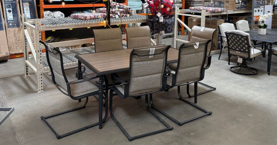 Up to 35% Off Patio & Outdoor Dining Sets on HomeDepot.com – Options for Every Budget!