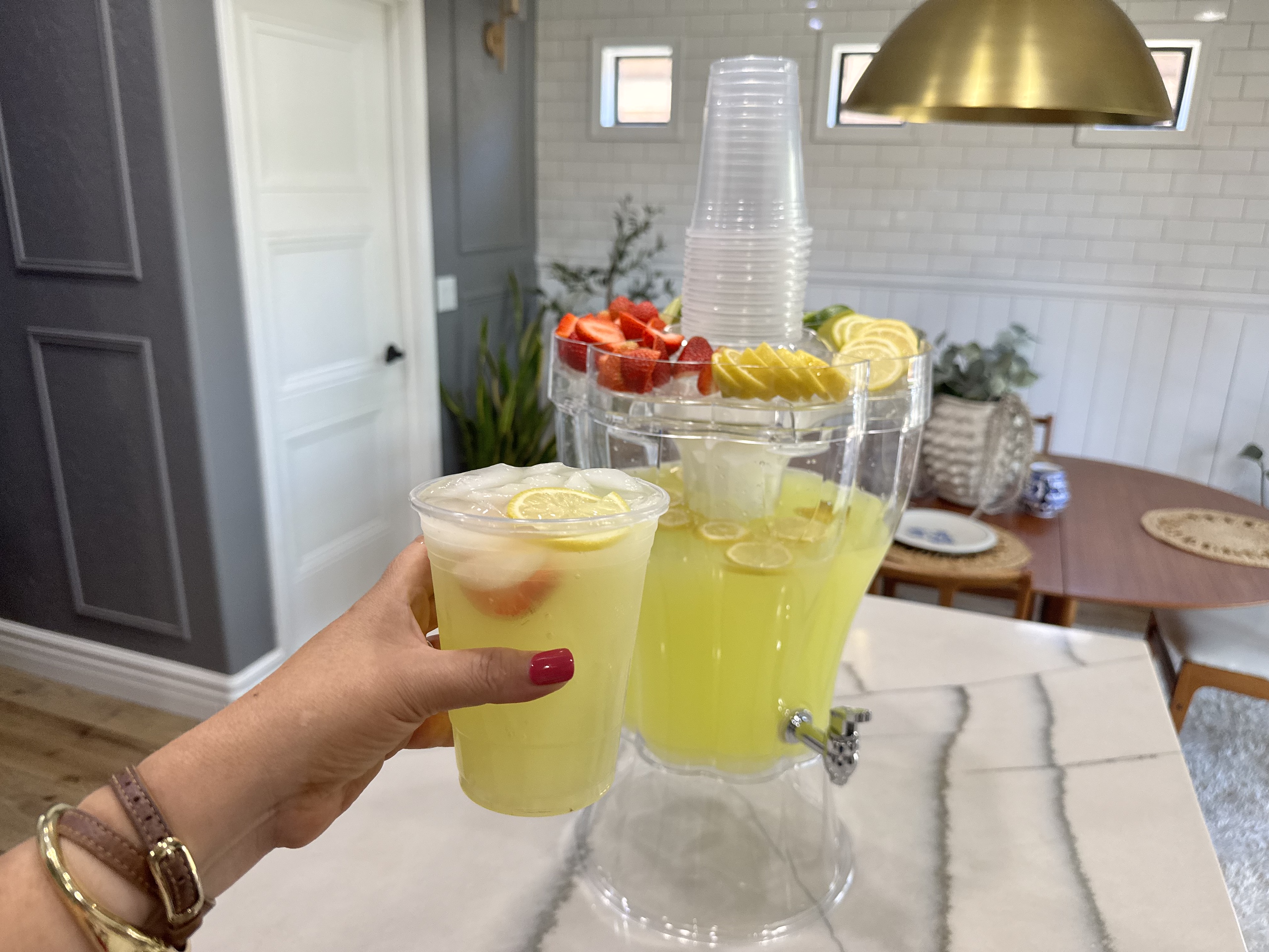 Unbreakable Beverage Dispenser UNDER $25 on Walmart.com (The Party Top Tray is Genius!)