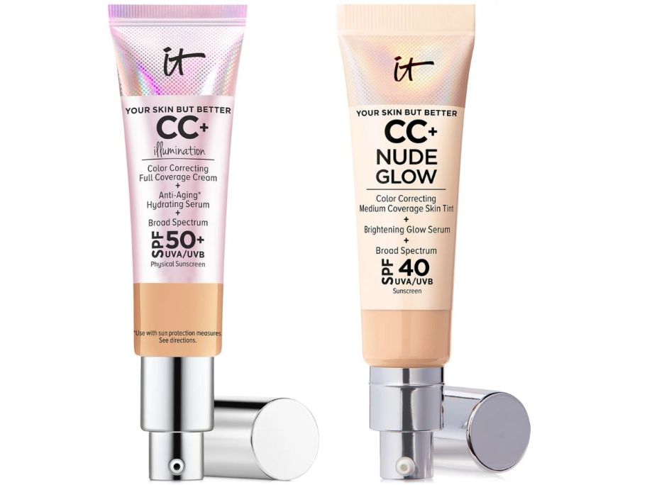 2 tubes of IT Cosmetics foundation 
