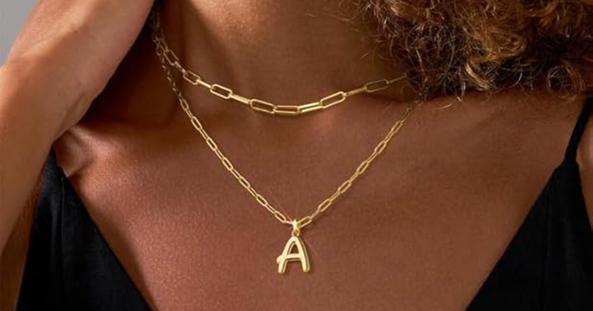 Initial Necklaces from $3.99 on Amazon (Reg. $10)