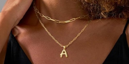 Initial Necklaces from $3.99 on Amazon (Reg. $10)
