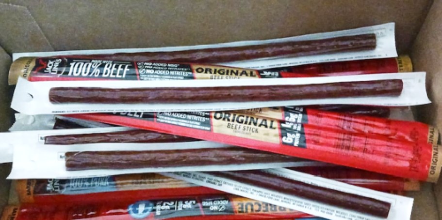 Jack Link’s Beef Sticks 20-Pack Only $7.49 Shipped on Amazon (Regularly $15)