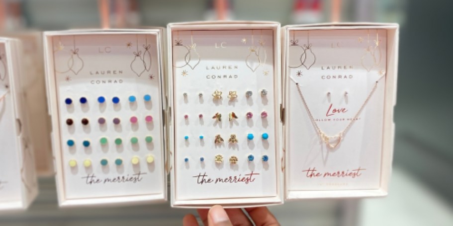 OVER 80% Off Lauren Conrad Jewelry on Kohls.com – Earring Sets Under $4!