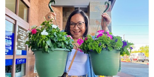 Hanging Flower Baskets ONLY $7.50 Each at Lowe’s (Just Buy 2)