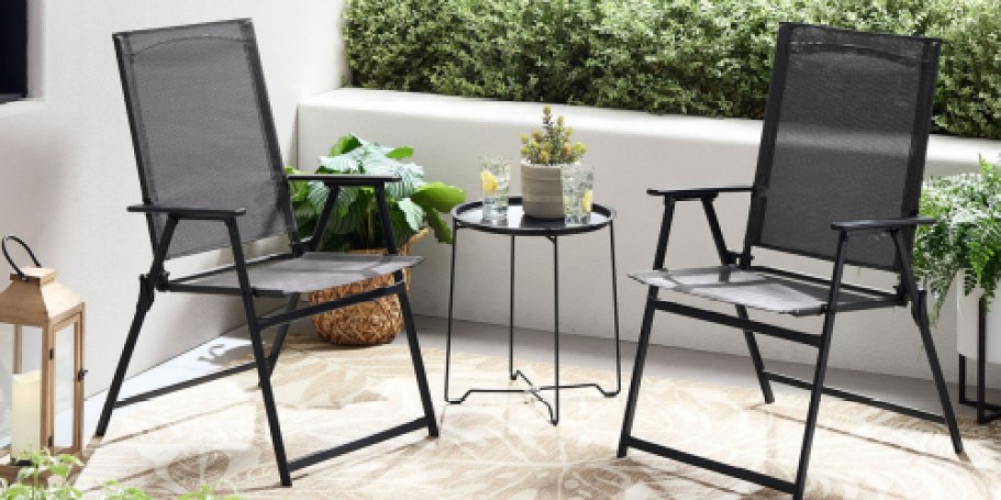 Up to 65% Off Walmart Patio Furniture Sale | Bistro Set Just $47 Shipped!