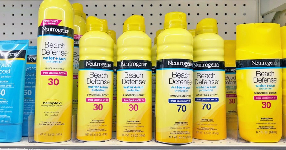 Neutrogena Beach Defense Sunscreen Only $5.38 Shipped on Amazon (Reg. $13)