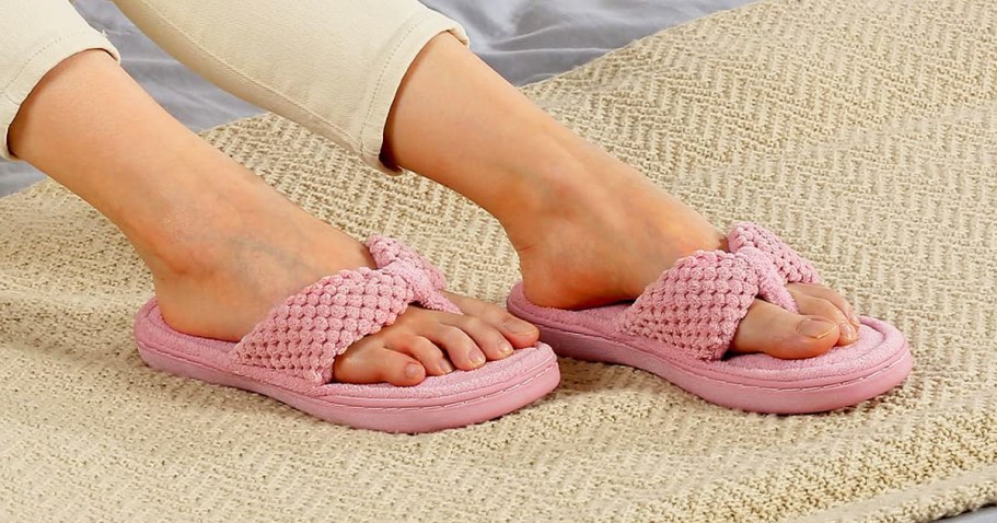 Memory Foam Flip Flop Slippers Just $9.99 on Amazon (Regularly $20)