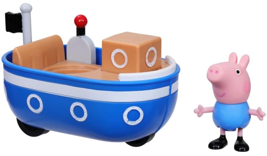 Peppa Pig Little Boat Toy w: Figure