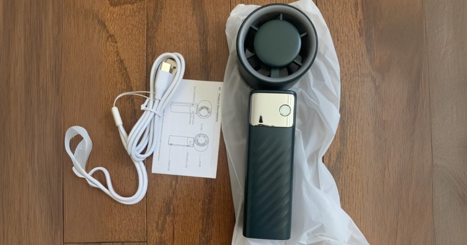 Portable Turbo Fan Just $6.83 on Amazon (Regularly $30)