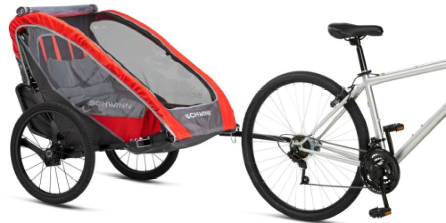 Schwinn Double Bike Trailer Just $99.99 Shipped (Reg. $200) | Easily Converts to a Stroller