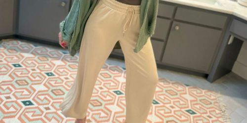 Walmart’s $14.99 Sweatpants Are Giving Major Lulu Vibes (for Way Less!)