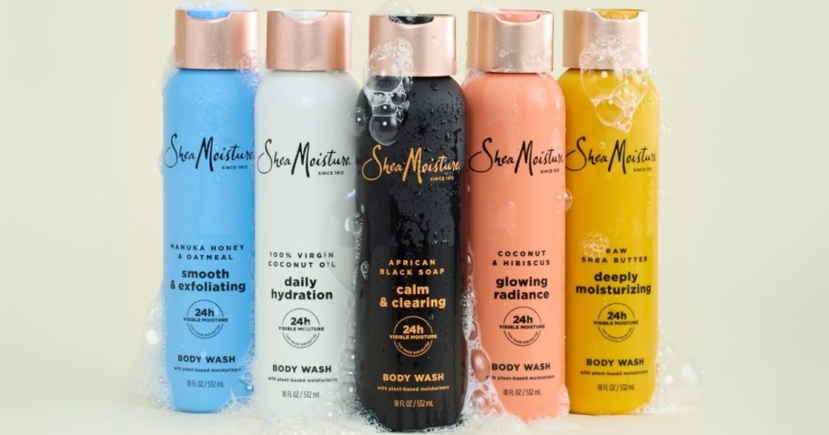 Hurry! SheaMoisture Body Wash Only $1.98 After Cash Back on Walmart.com