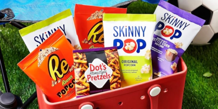SkinnyPop Snacks Mix 15-Count Just $9 Shipped on Amazon (Includes Dot’s Pretzels & Reese’s Popcorn!)