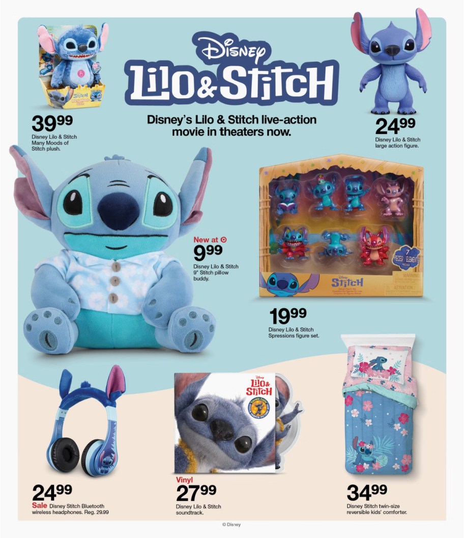 page from Target ad