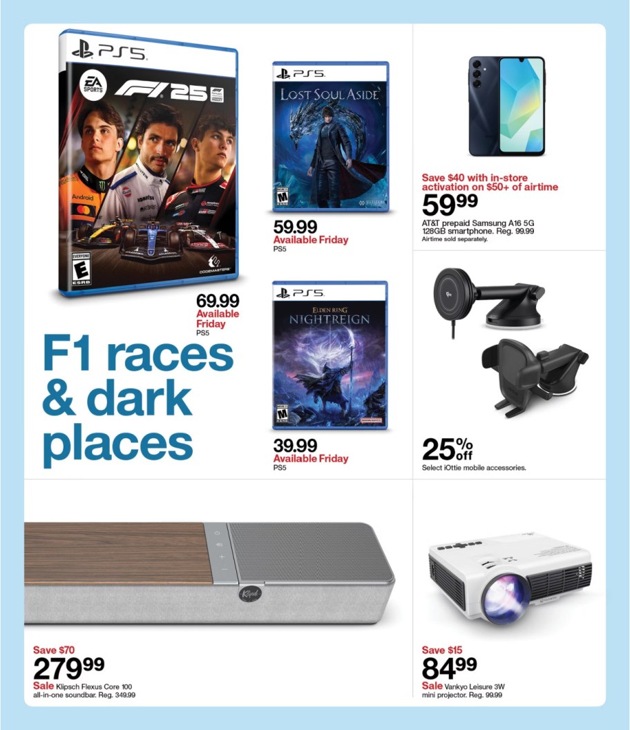 page from Target ad