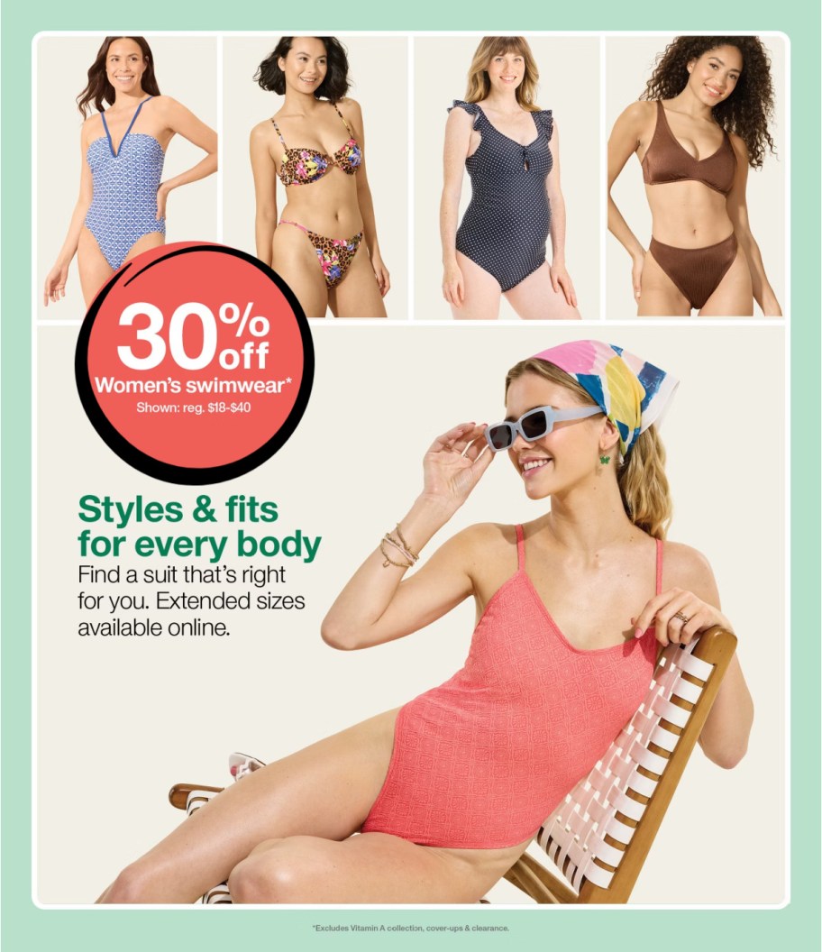 page from Target ad