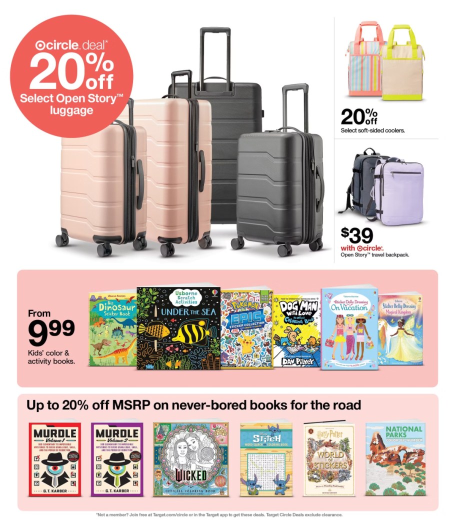 page from Target ad