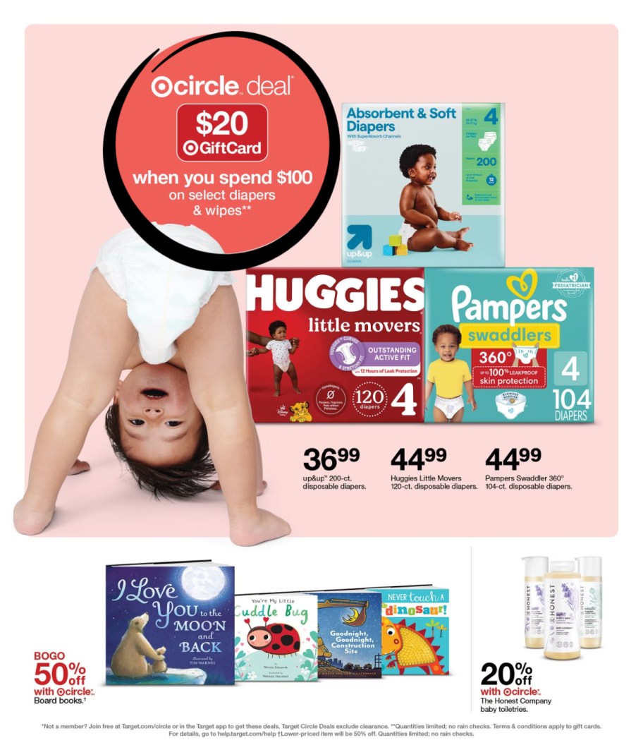 page from Target ad