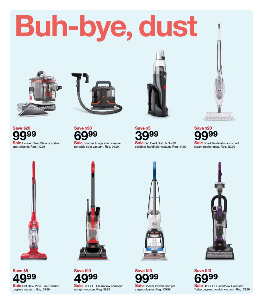 page from Target ad