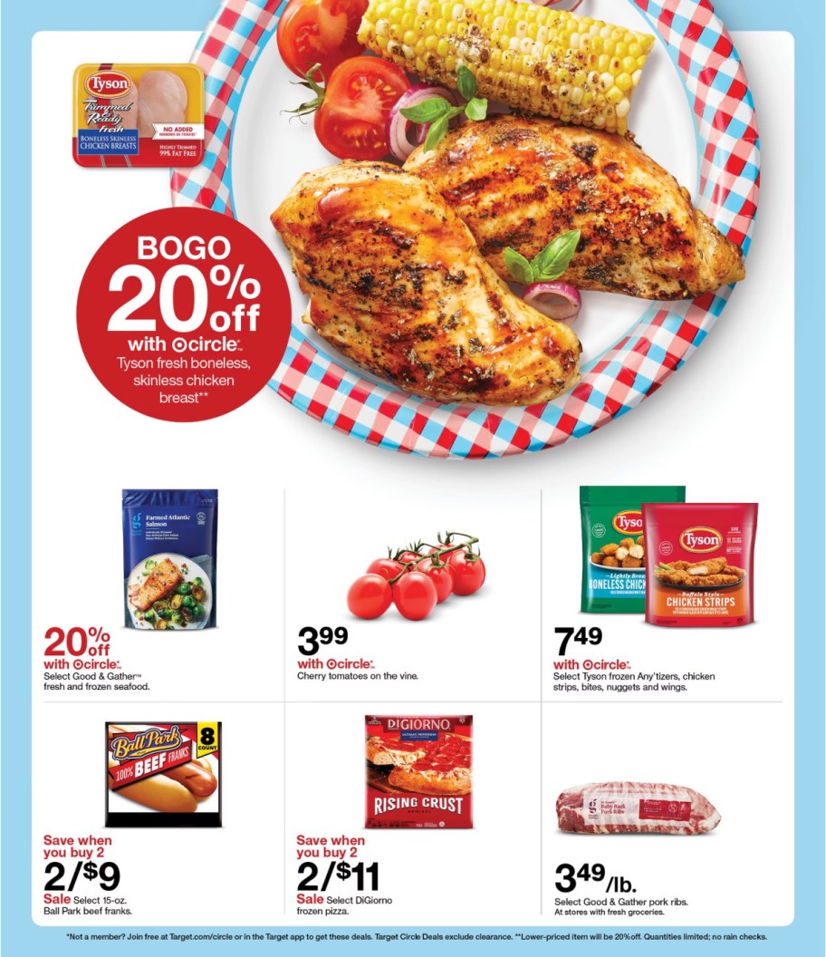 page from Target ad