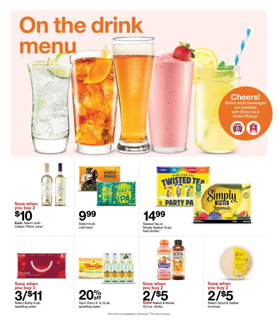 page from Target ad