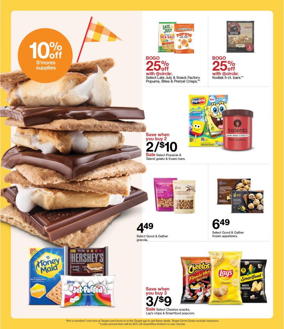 page from Target ad