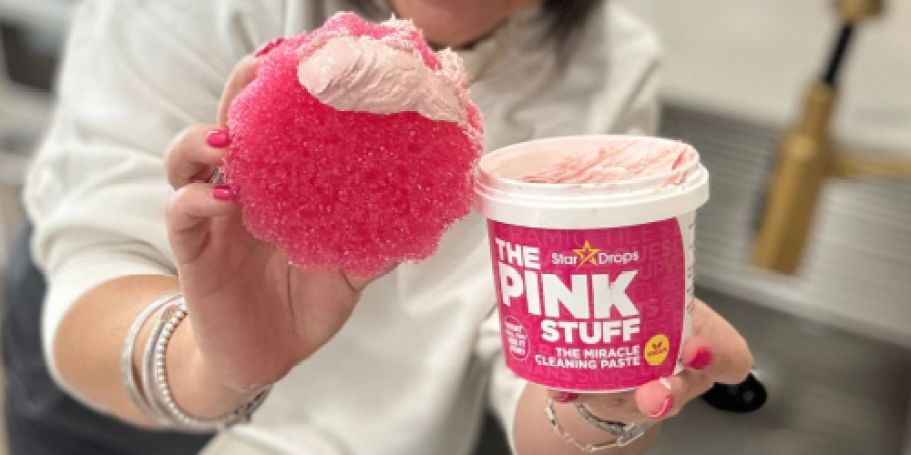 The Pink Stuff Miracle Cleaning Paste Just $4 Shipped on Amazon (So MANY 5-Star Reviews)