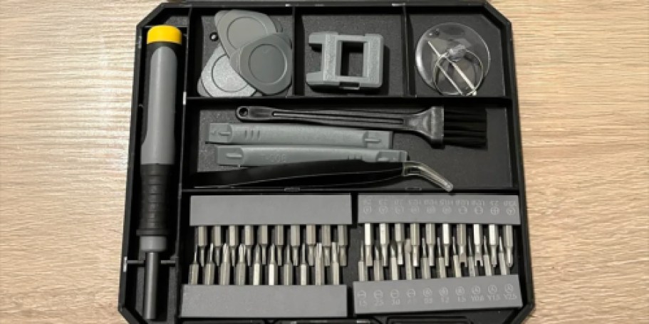 Precision Screwdriver Set Only $5.99 on Amazon – Repair Phones, Laptops, & More