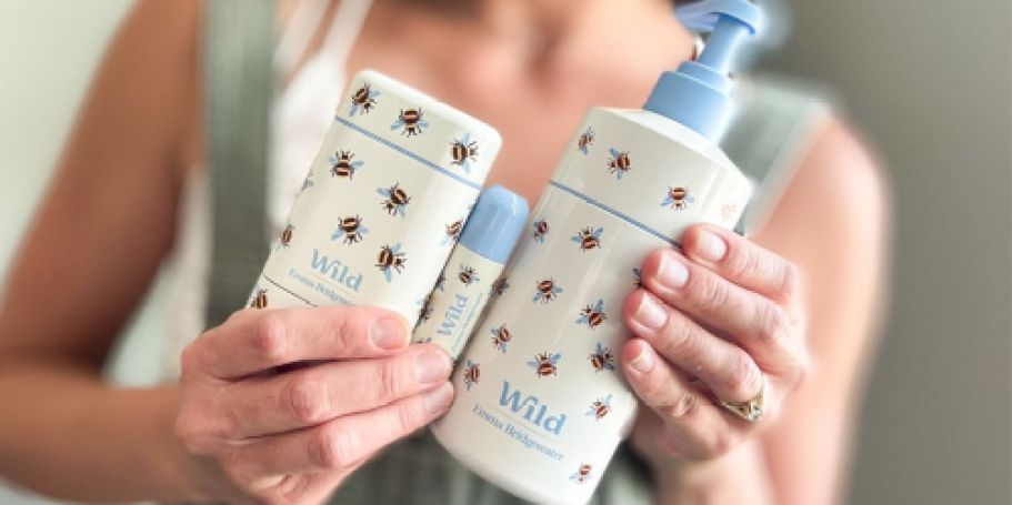 Rare Stackable Savings on Wild Refillable Deodorant, Body Wash, Lip Balm, & More