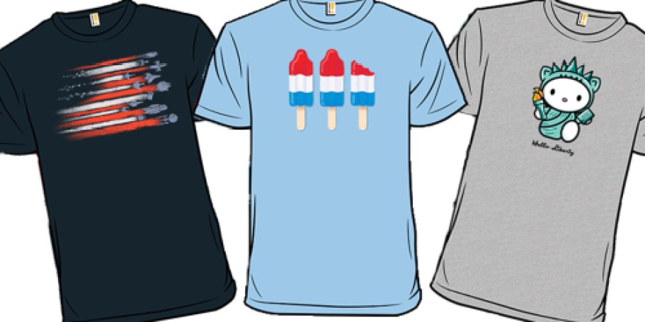 TWO Patriotic Graphic Tees Just $14 Shipped (Only $7 Each)