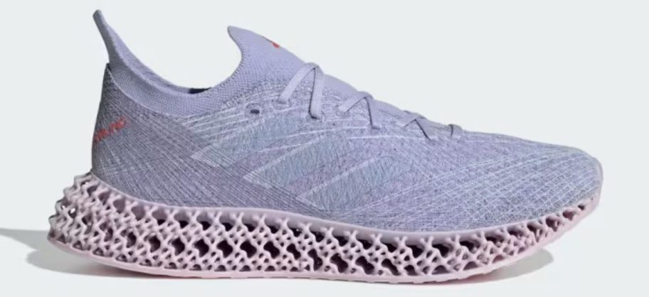 purple adidas Women's 4DFWD X Strung Running Shoe stock image