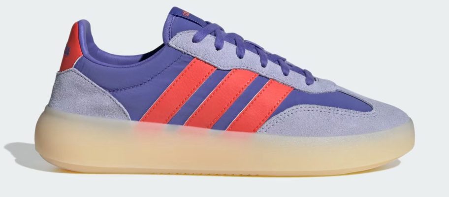 pink and purple adidas Women's Barreda Decode Shoe stock image
