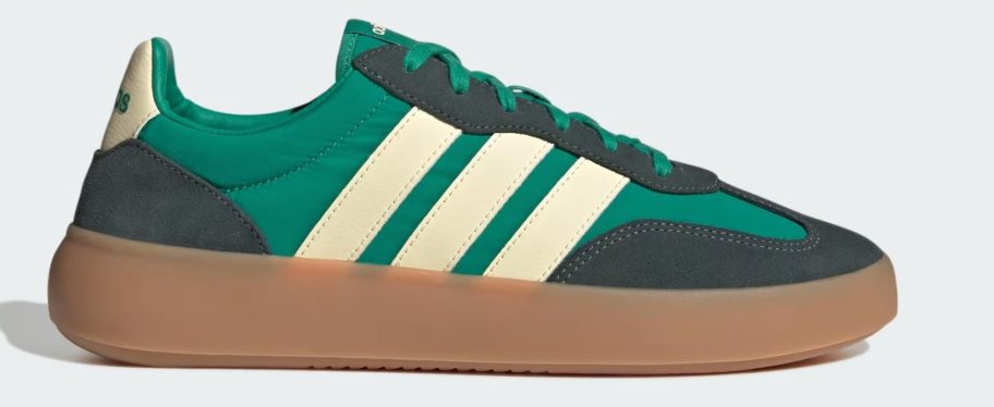 green, white, and black adidas Men's Barreda Decode Shoe stock image