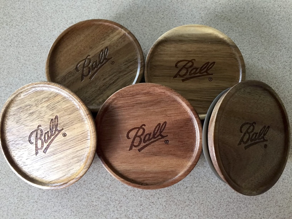 Ball Self-Sealing Wooden Lids 5-Pack Just $5.56 on Amazon