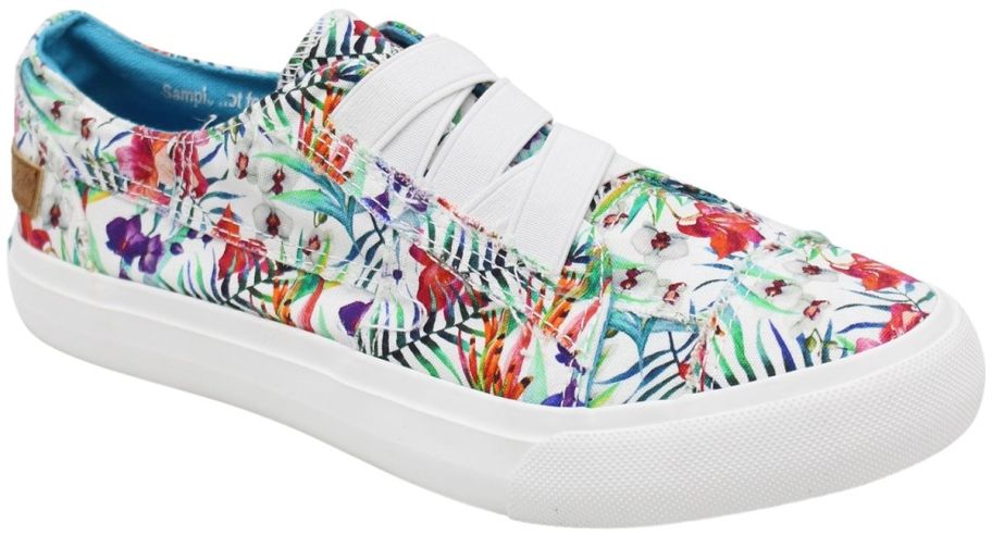 a jungle print women's slip-on sneaker