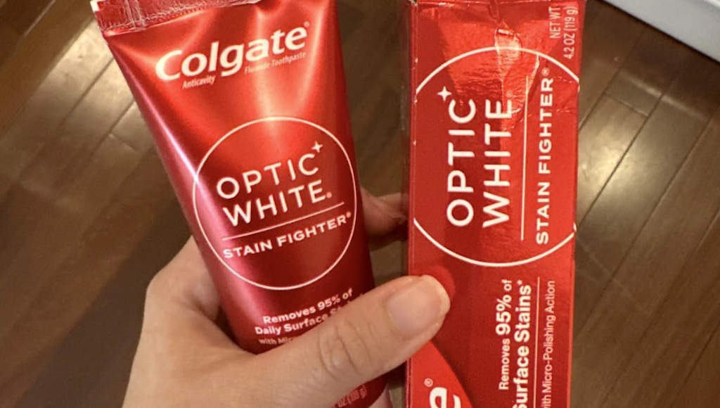 Colgate Optic White Stain Fighter Toothpaste Just $2.55 Shipped on Amazon (Reg. $5)