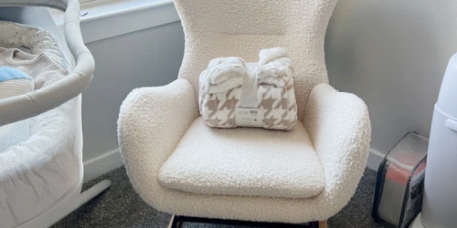 Up to 65% Off Wayfair Furniture | Comfy Rocking Chair Just $93.99 Shipped