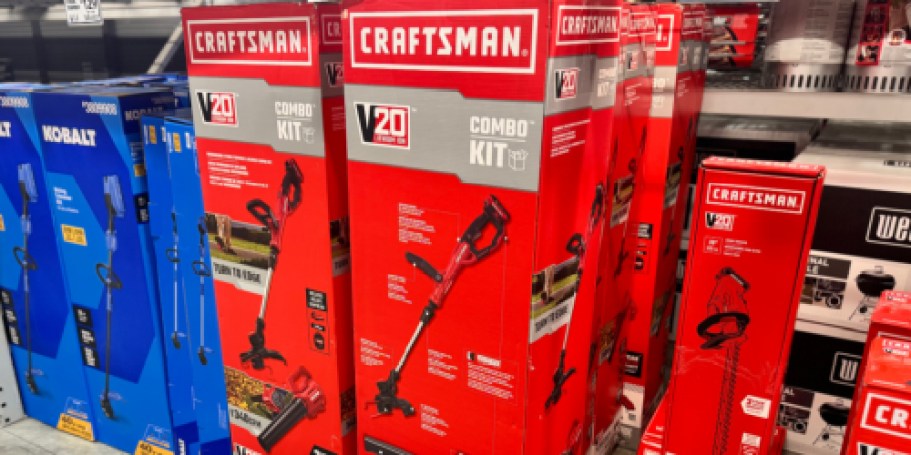 Craftsman Cordless String Trimmer AND Blower Combo Kit Just $99 Shipped on Lowes.com