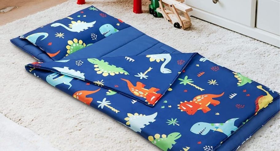 Toddler Nap Mat Only $12.99 on Amazon – Extra Large w/ Removable Pillow!