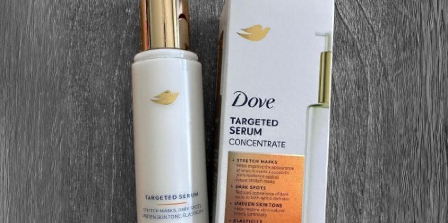 Get 50% Off Dove Body Serum on Amazon (Great for Stretch Marks, Dark Spots & More)