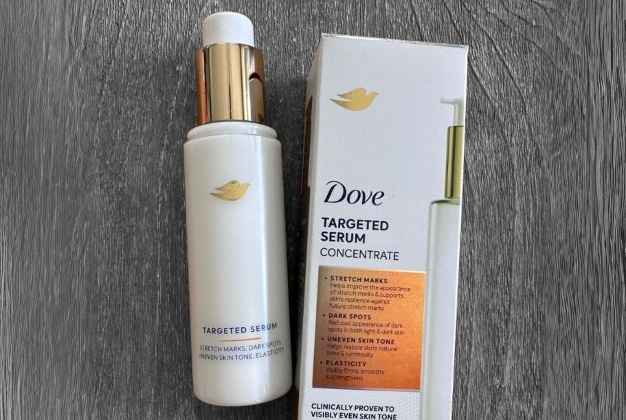 Get 50% Off Dove Body Serum on Amazon (Great for Stretch Marks, Dark Spots & More)