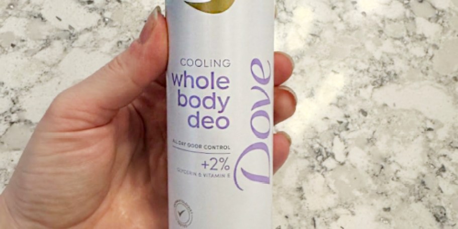 FREE Dove Whole Body Deodorant Spray 2-Pack After Cash Back at Sam’s Club ($18.98 Value!)