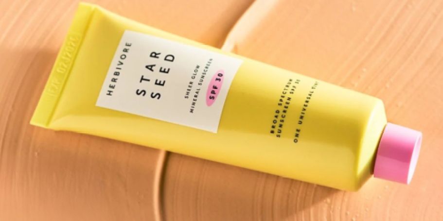 75% Off Herbivore Botanicals Skincare on Kohls.com | Star Seed Sunscreen Only $9.50