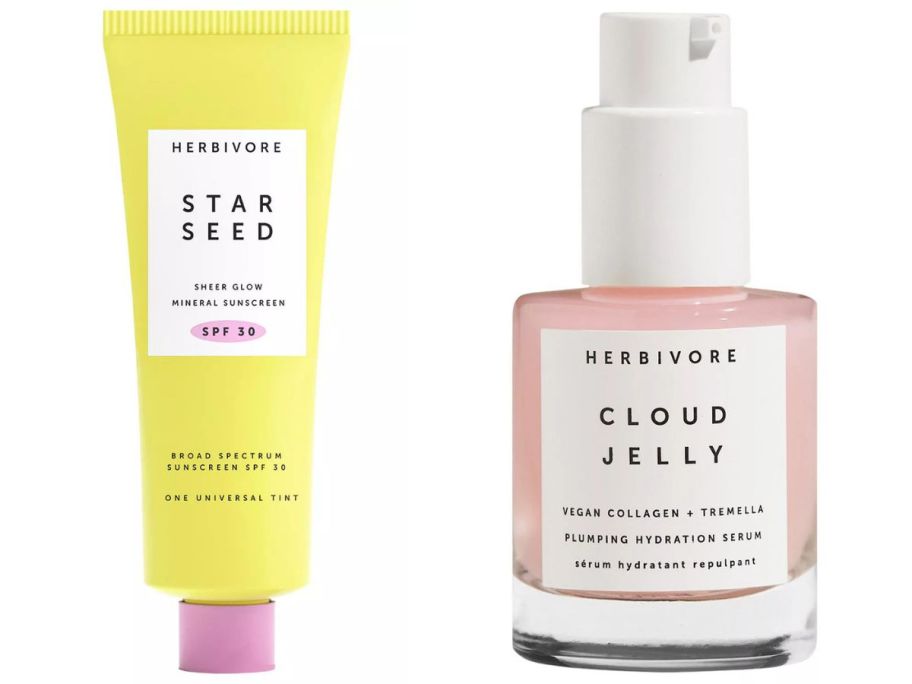 two herbivore botanicals skincare products